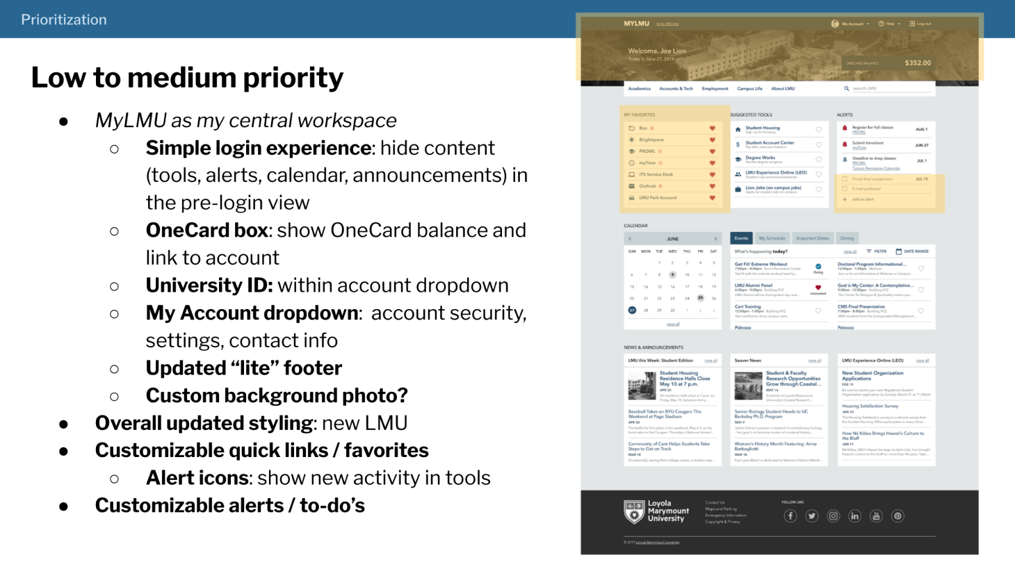 low priority concepts