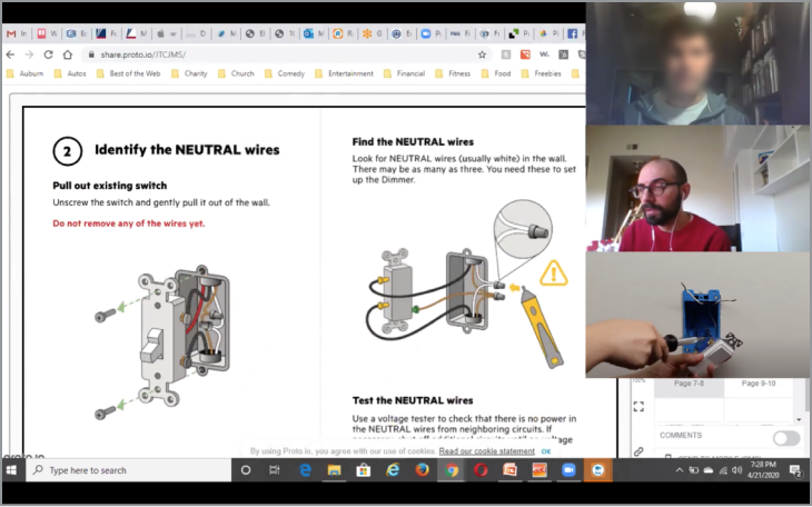 remote testing example 1