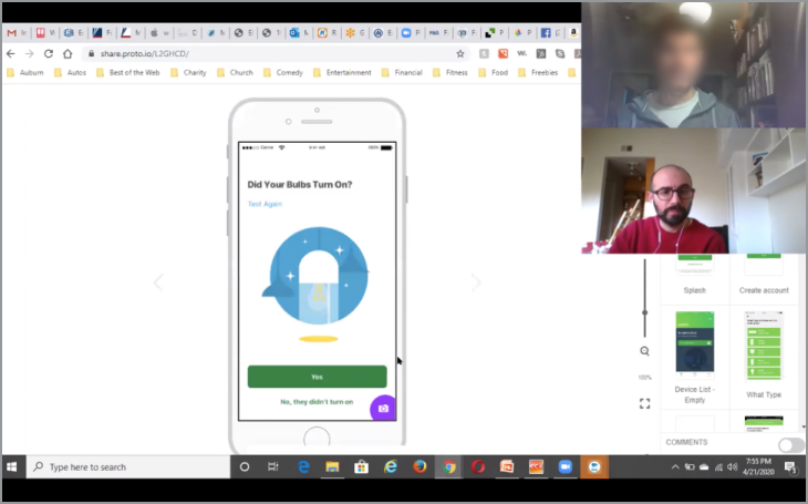 remote testing example 2